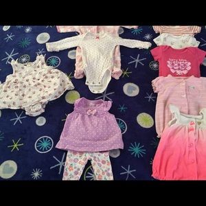 Newborn baby girl bundle